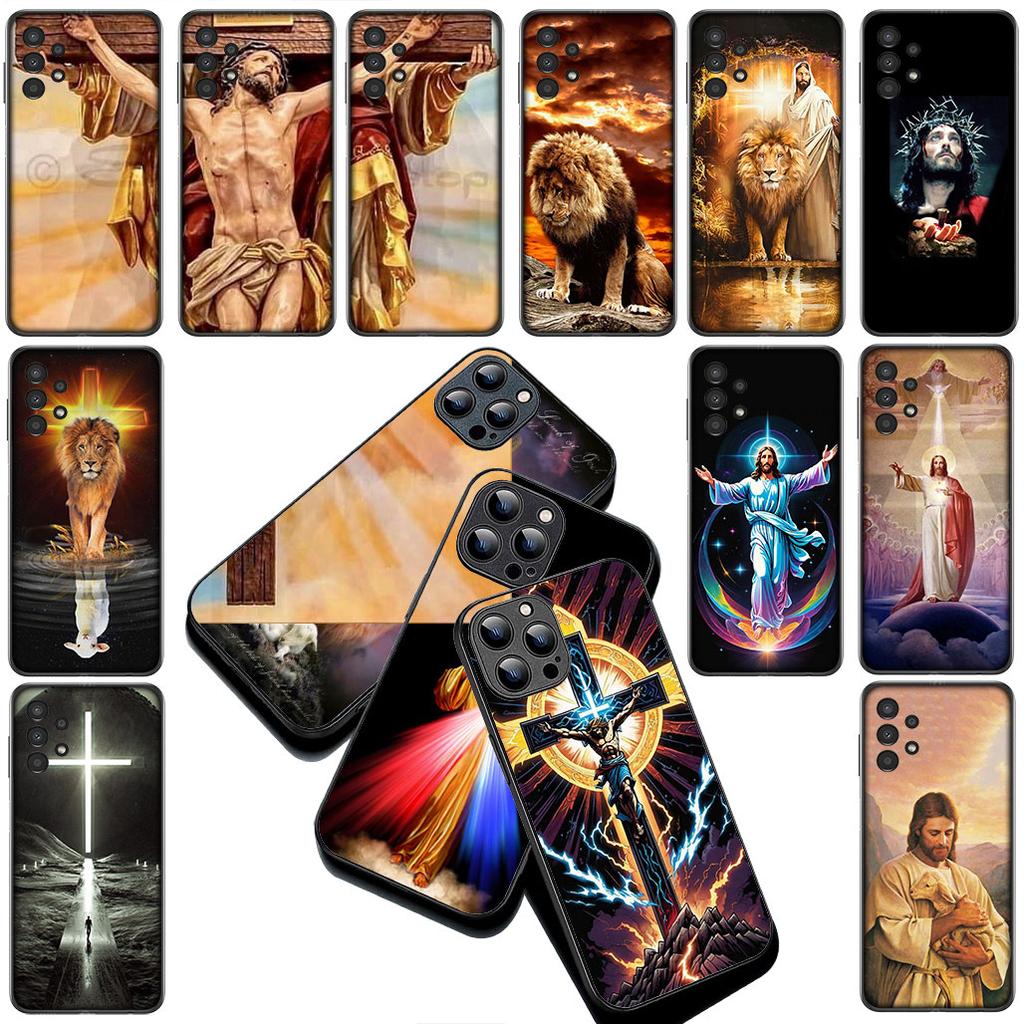 Jesus Christ God Christian Cross Cover for Motorola Moto G86 G57 E14 E15 G14 G34 G67 G13 G24 A54 G15 Power E22 Coque Phone Case