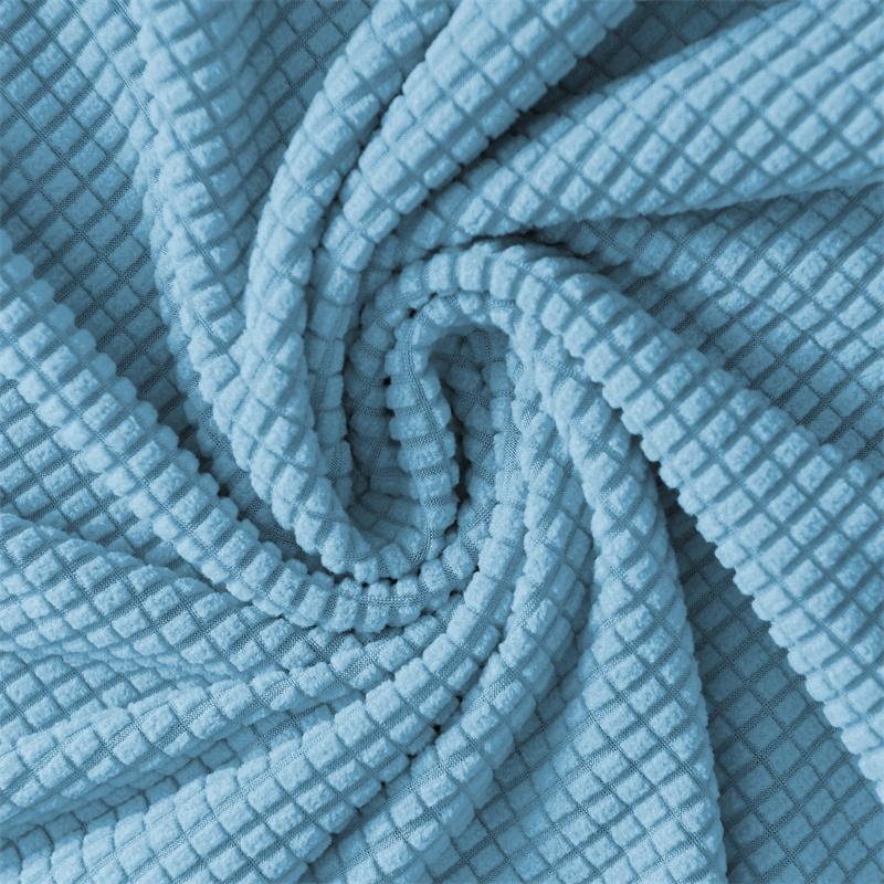 Polar Fleece Stretch Duckbill Chair Cover Curved Back Office Chair Cover Low Back Round Elastic Seat Slipcover Shell Chair Cover