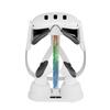 Suitable for Meta Quest 3 Chargers Suitable for Meta Quest 3 Charging Dock RGB Light Storage Bracket
