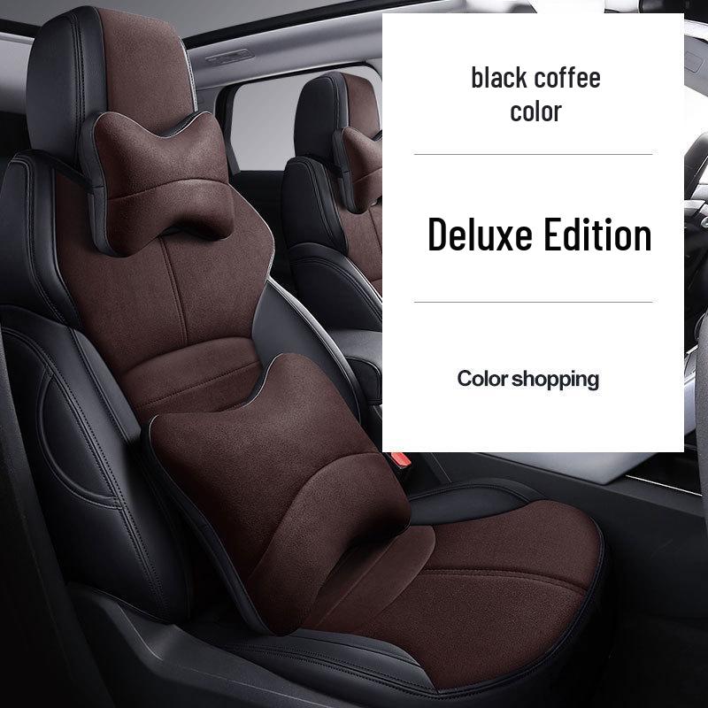 Замшевые чехлы на сиденья на заказ для Land Rover Range Rover Evoque - Полное покрытие, 5 сидений