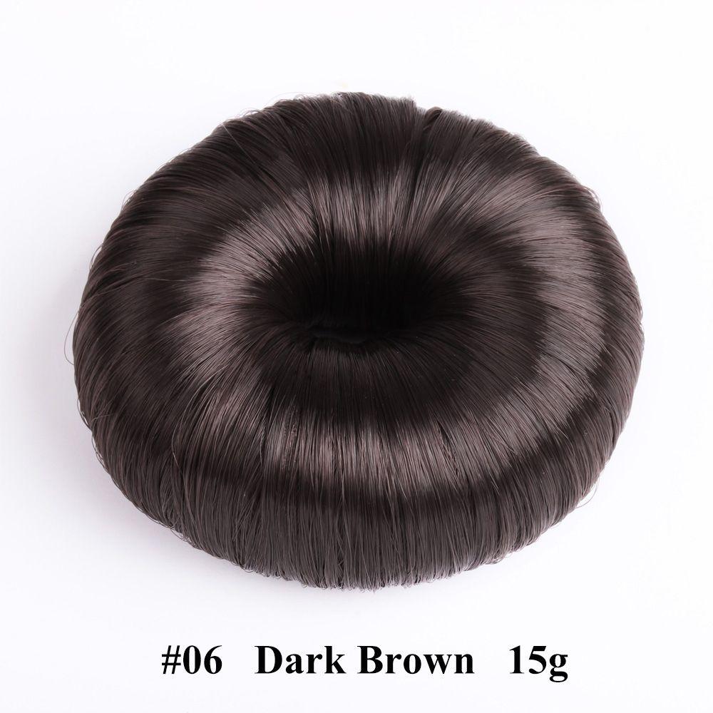 Black Brown Hair Accessories Hair Wig Bun Maker Hair Styling Tools Hair Donut Shaper Hair Ring