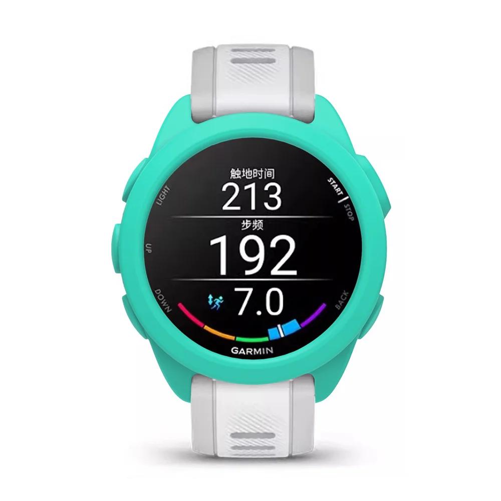 Новый силиконовый защитный чехол для Garmin Forerunner 165, протектор корпуса часов, мягкий и прочный, аксессуары для украшения часов