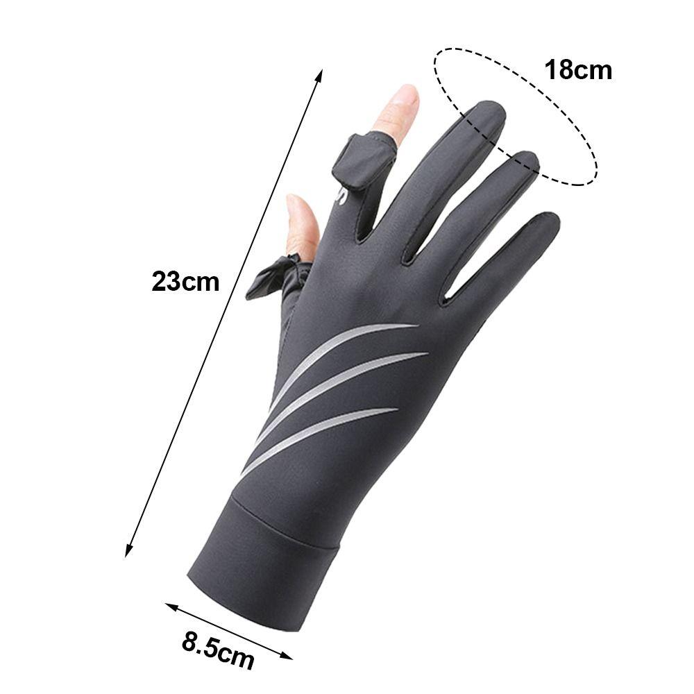 Touch Screen Cycling Gloves Sun Protection Driving Gloves Women Anti-uv Sun Gloves Outdoor Sports