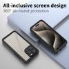 shellbox for 17Promax/16/15/14 waterproof phone case diving swimming anti-drop anti-shockproof full body protective phone case