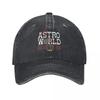 Wish You Were Here Astroworld Cactus-Jack Baseball Cap Fashion Distressed Washed Snapback Cap Hat