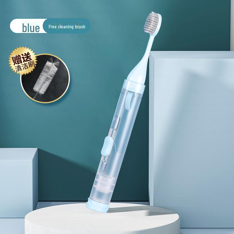 ETravel Easy Travel Складной набор зубных щеток - Мягкая ортодонтическая зубная щетка с зубной пастой в подарок