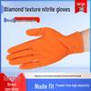 Thickened Non-slip Diamond Texture Nitrile Gloves for Household, Kitchen, Industrial, and Automotive Repair