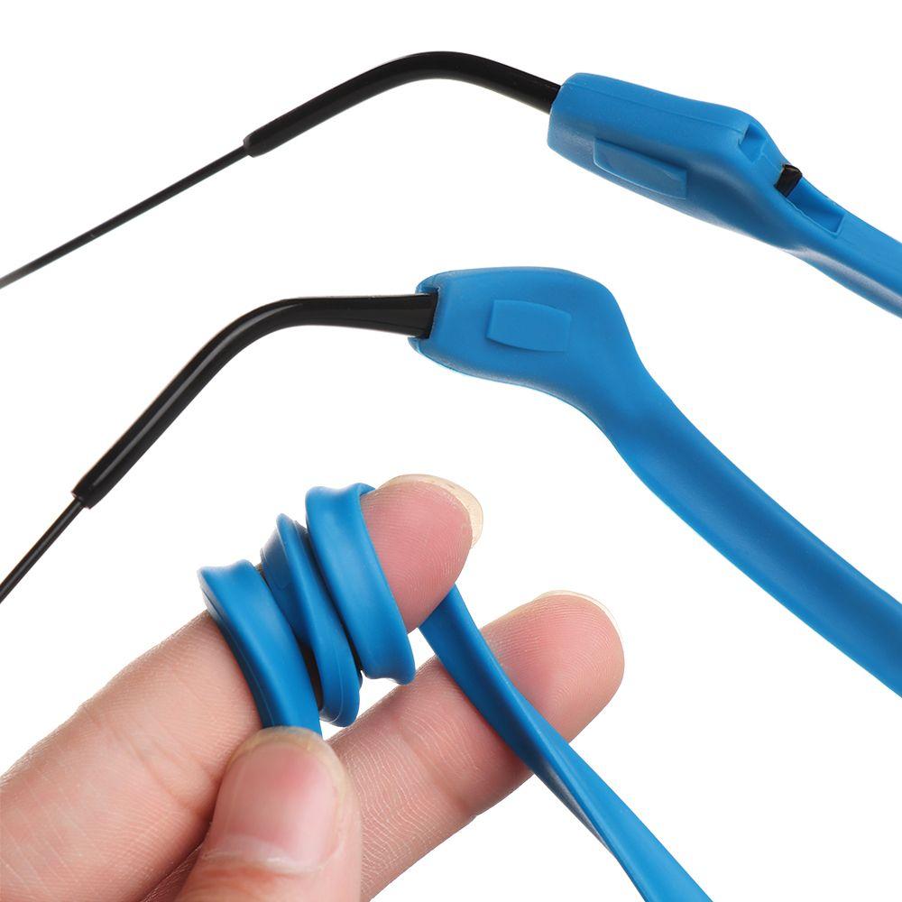 Fashion Candy Color Silicone Glasses Necklace Eye Wear Accessories Glasses Chain Eyeglass Lanyard