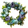 Artificial Peony Wreath Garland Rattan Home Decor Wedding Wreath Flower Home Door Decoration Wedding Centerpieces for Tables