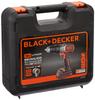 Black and Decker 18V вибрационная дрель-шуруповерт аккумуляторная дрель-шуруповерт ударный шуруповерт DIY BL188K2-JP