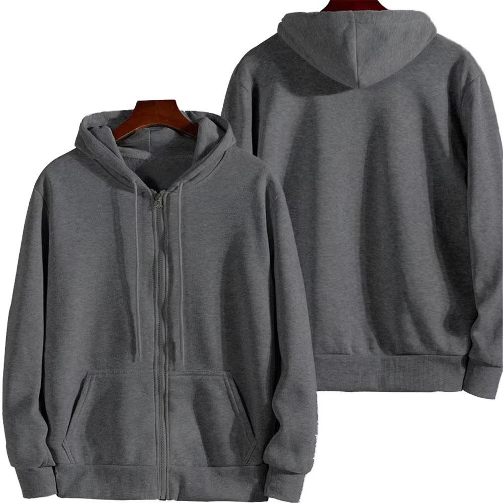 Мужская свободная толстовка с капюшоном, кардиган с капюшоном на молнии, мужская и женская толстовка Harajuku Streetwear, весна-осень, куртка, повседневная толстовка с капюшоном