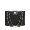 Leather Women's Bag, Diamond-shaped Bucket Bag, Women's Autumn and Winter Large-capacity Crossbody Chain Bag