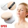 5Pcs Soft Makeup Cushion Soft Sponge Puff Dry Concealer Eye Face Foundation Smooth Cosmetic Make Up Sponges Use For Dry And Wet