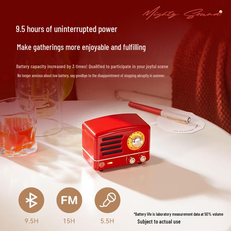 Mao Wang Little Prince OTR Portable Bluetooth Karaoke Speaker