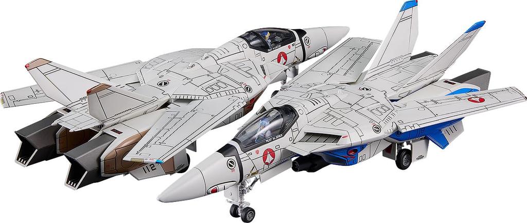 PLAMAX The Super Dimension Fortress Macross PX07 VF 1A Fighter Valkyrie Vermilion Platoon Genus Hayao Scale Assembly Type Plastic Model 1/72
