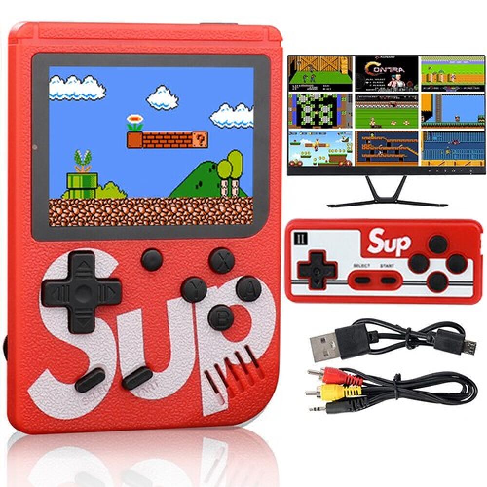 Портативная ретро игровая консоль 500+ классических видеоигр Gameboy со встроенным эмулятором и выходом на ТВ