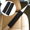 2PCS Black Car Styling Seat Belt Cover Soft Car Seatbelt Shoulder Pad  Stroller Accessories