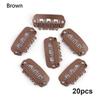 10/20/50pcs Beauty Iron Accessories HairStyling Wigs Snap Clips Hairpins U Shape Metal Pin