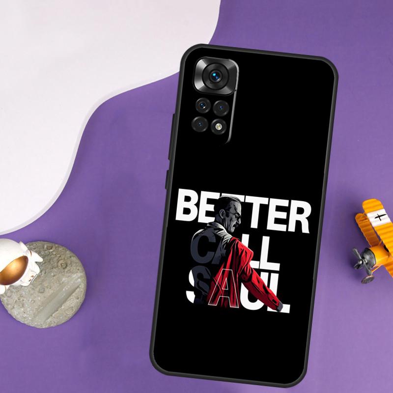 Better Call Saul TV Case For Xiaomi Redmi Note 13 14 Pro 12 9 10 11 Pro 10S 11S 12S Redmi 14C 13C 10C 12C Cover