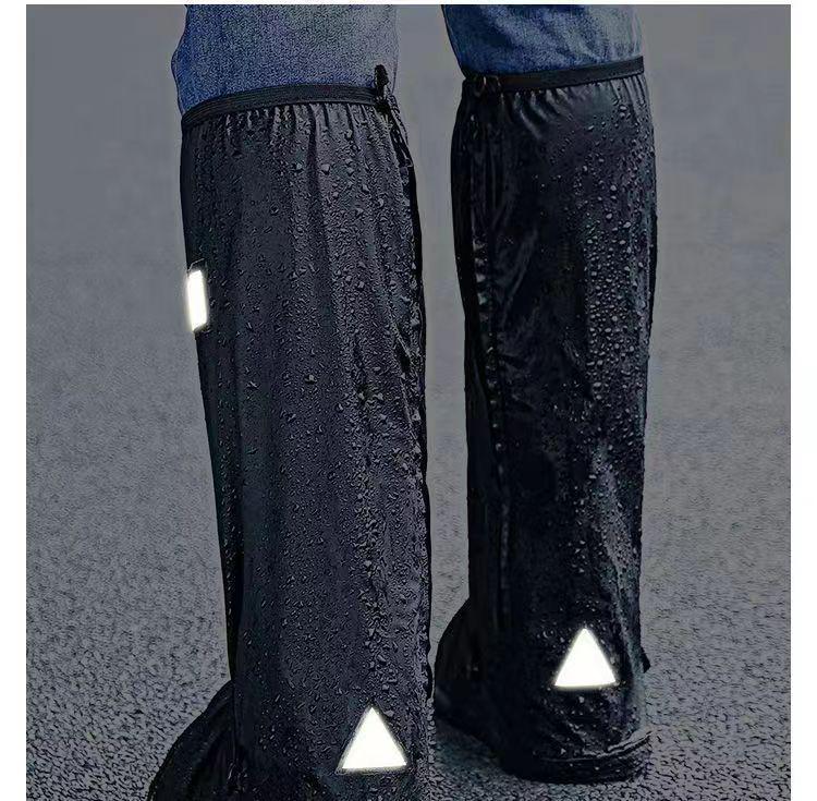 Водонепроницаемые Нескользящие Бахилы с Высоким Голенищем: Защита от дождя, снега и песка для езды на велосипеде на открытом воздухе