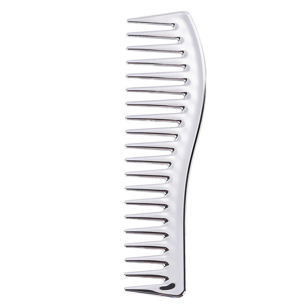 Профессиональная расческа для укладки волос, металлические расчески для укладки длинных волос, расческа для стрижки коротких волос, гальванизированная расческа