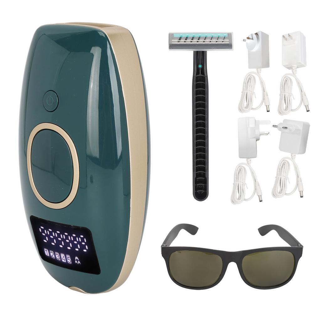 Депилятор для волос Red Ray Cooling Портативное устройство для удаления волос IPL для дома Темно-зеленый 100?240В