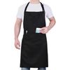Deoway Neck Apron, Unisex, Adjustable, with Pockets, Waterproof, Teflon-Coated, Wrinkle-Resistant, Stylish, Perfect for Cafes, Restaurants, Cooking