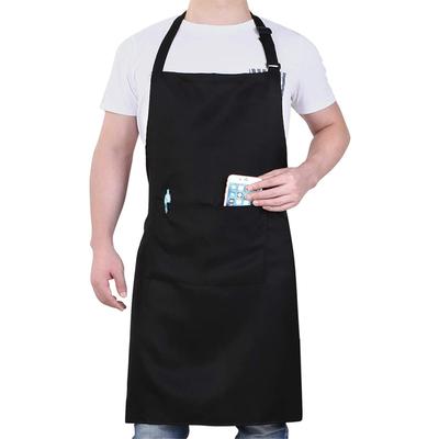 Deoway Neck Apron, Unisex, Adjustable, with Pockets, Waterproof, Teflon-Coated, Wrinkle-Resistant, Stylish, Perfect for Cafes, Restaurants, Cooking