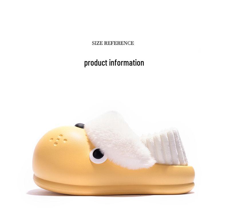 Уютные зимние собачьи тапочки: Съемные, Универсальные, Теплый хлопок с подошвой из ЭВА - Милые и грязеотталкивающие для использования на улице