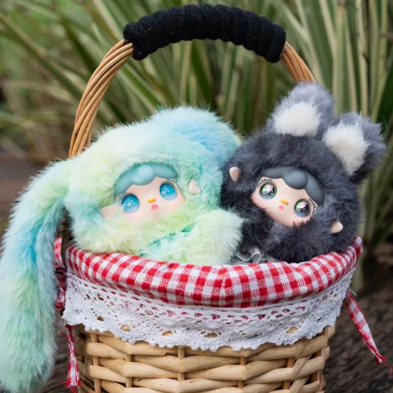 Yooki October New Arrivals Hopping Bunny Series Blind Box Vinyl Plush Fashion Pendant Decoration Doll Mystery Box Toy Girl Gifts