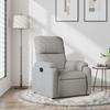 VidaXL Recliner Armchair, Relaxation Chair, Seat with Armrests and Backrest, Living Room TV Armchair, Modern, Grey 373450