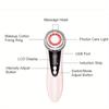 1pc Electric Facial Massager for Wrinkles & Anti-Aging - Rechargeable USB Charged Skin Care Device with High-Quality Conduction Head