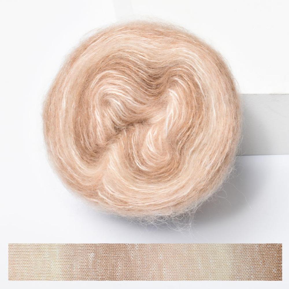 250М Юбочное кружево Радужная мохеровая пряжа Весна/Лето Ручного вязания Мягкая пряжа Сделай сам