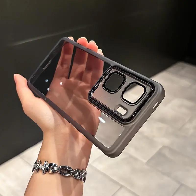 For IQOO NEO 11 Full Lens Camera Protection Film Transparent Soft Silicone TPU Phone Back Case for VIVO IQOO NEO11 Clear Cover