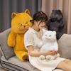 Cartoon Simulation Kitten Doll Plush Toy Cat Doll Girl Soothing Pillow Children'S Doll