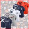 Персонализированный Detroit Tigers Имя Номер Индивидуальный 2025 Сделано фанатами БЫСТРАЯ ДОСТАВКА