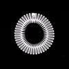 Teeth Headband Flexible Circle Headband Full Circle Wavy Hair Hoop Stretch Flexible Comb  Women