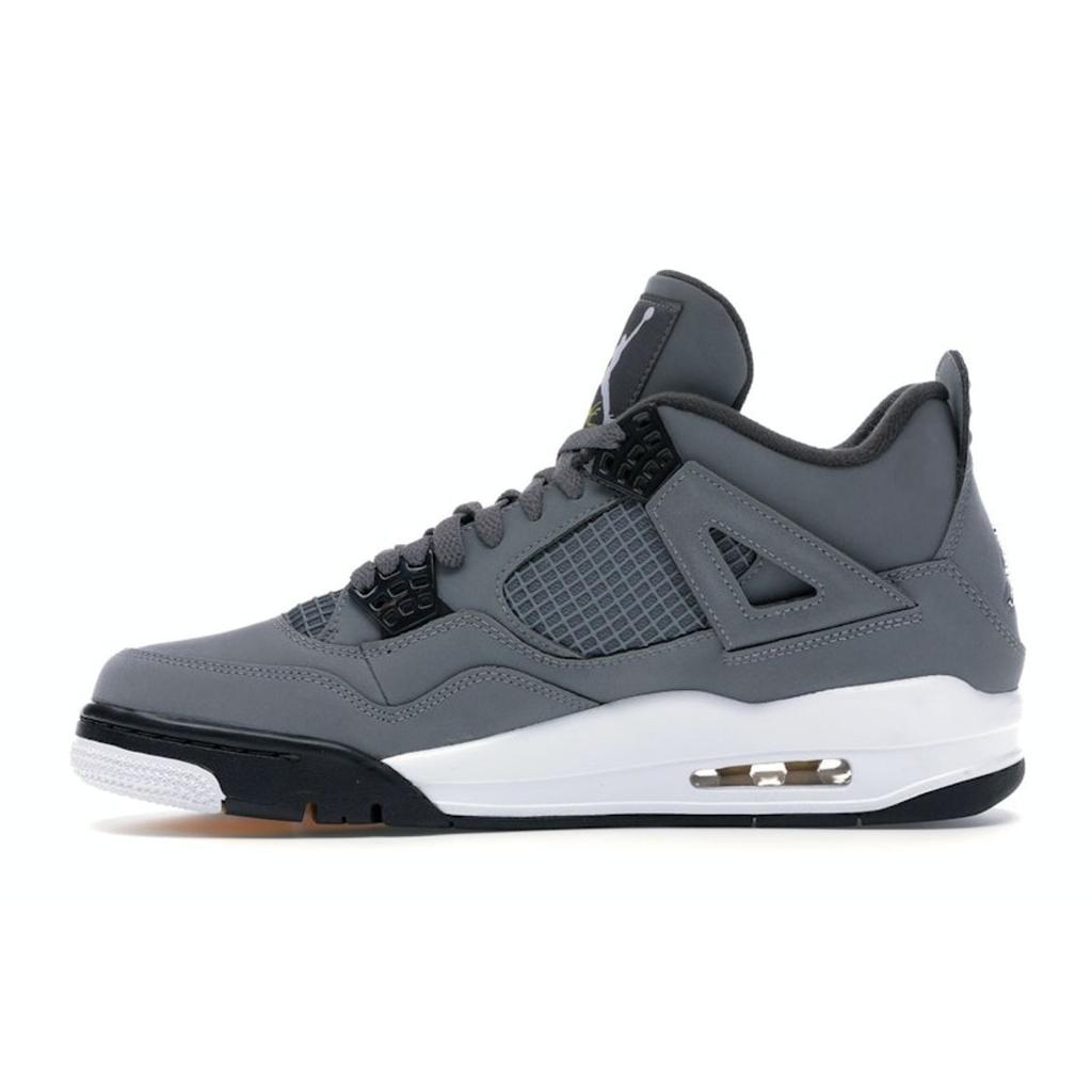Air Jordan 4 Retro Cool Grey 2019 Unisex Sneakers Chrome Dark-Charcoal 308497-007