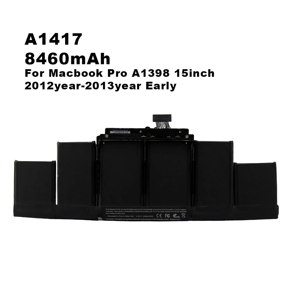 Новый аккумулятор для ноутбука Macbook Pro 13'' 15'' A1278 A1342 A1286 A1382 A1417 A1437 A1494 A1681 A1398 A1452 A1321 A1322 A1331