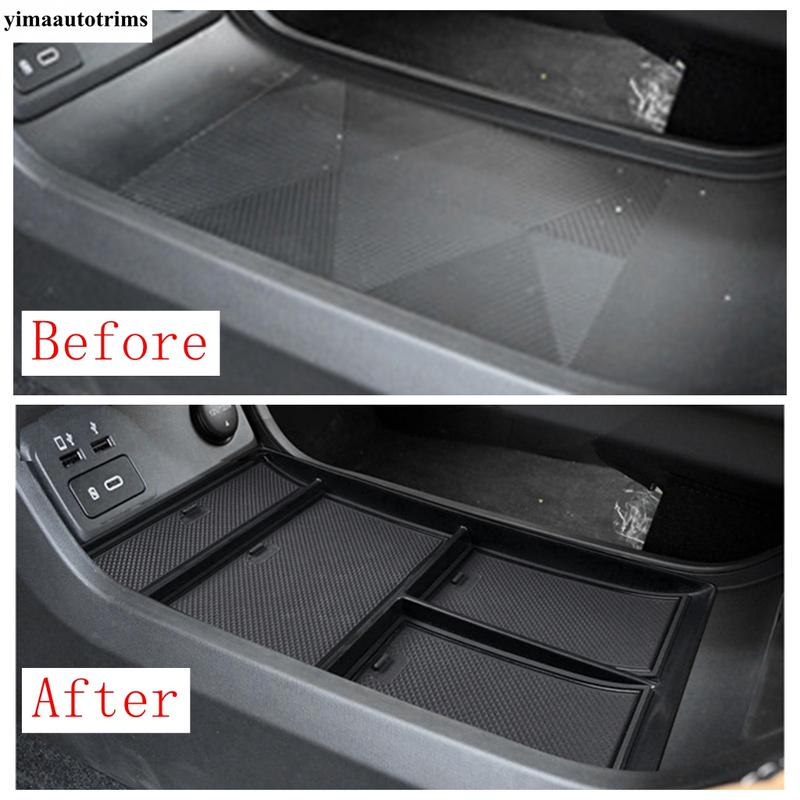 Car Central Armrest Storage Box Console Stowing Tidying Organizers Container Accessories For GAC Trumpchi EMKOO 2024 2025