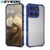 KEYSION Противоударный чехол повышенной прочности для Motorola Edge 50 60 Pro 5G Полупрозрачная матовая задняя крышка для MOTO Edge 60 50 Fusion