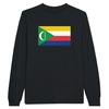 Футболка с длинными рукавами - PIXELFORMA - Drapeau des Comores - 100% хлопок - Длинные мужчины - Coupe régulière