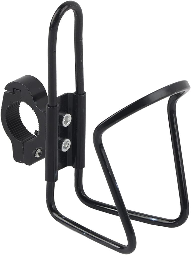 Честный держатель для напитков на велосипеде, держатель для бутылок, пластиковый держатель для бутылок, мотоцикл, велосипед, алюминиевый сплав (черный)