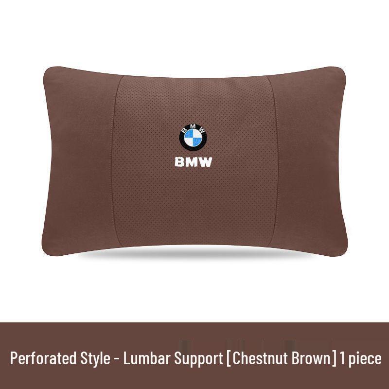 BMW Headrest Neck Support & Lumbar Cushion for 1, 3, 5, 7 Series & X1-X6