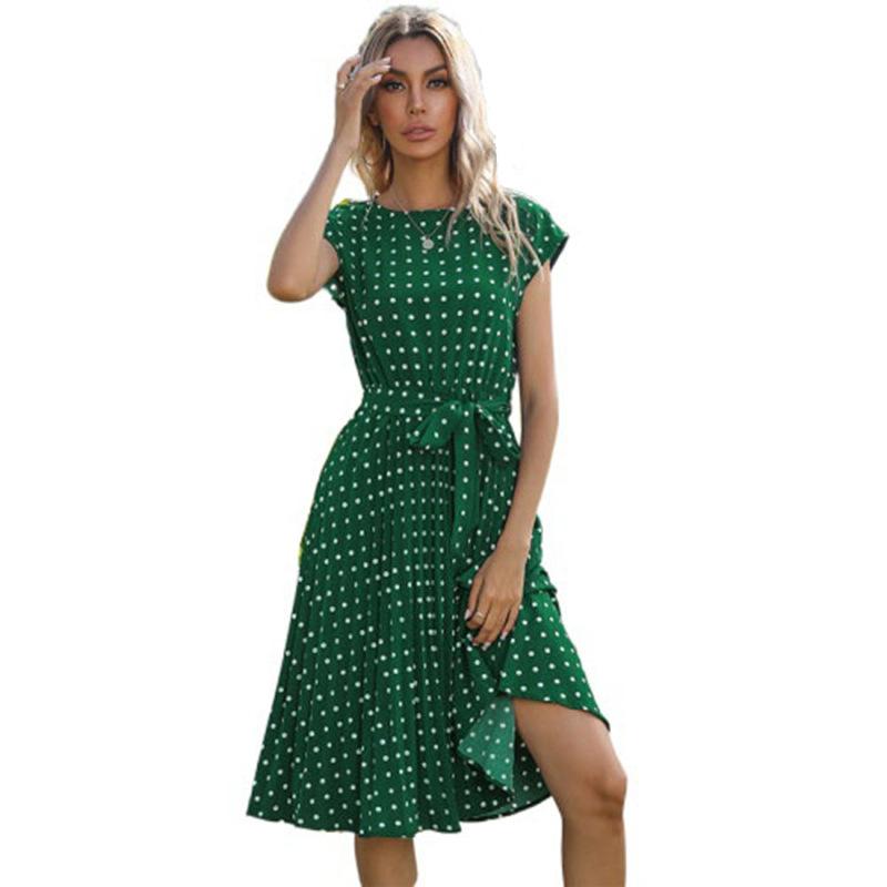 wholesale women's polka dot dress