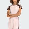 adidas Originals SST Ограниченная серия ко Дню святого Валентина Свитшот Приталенный Укороченный Футболка с рукавом реглан Женские топы KD3796
