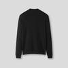 HLA Men's 100% Merino Wool Half-High Collar Slim-Fit Long-Sleeve Sweater