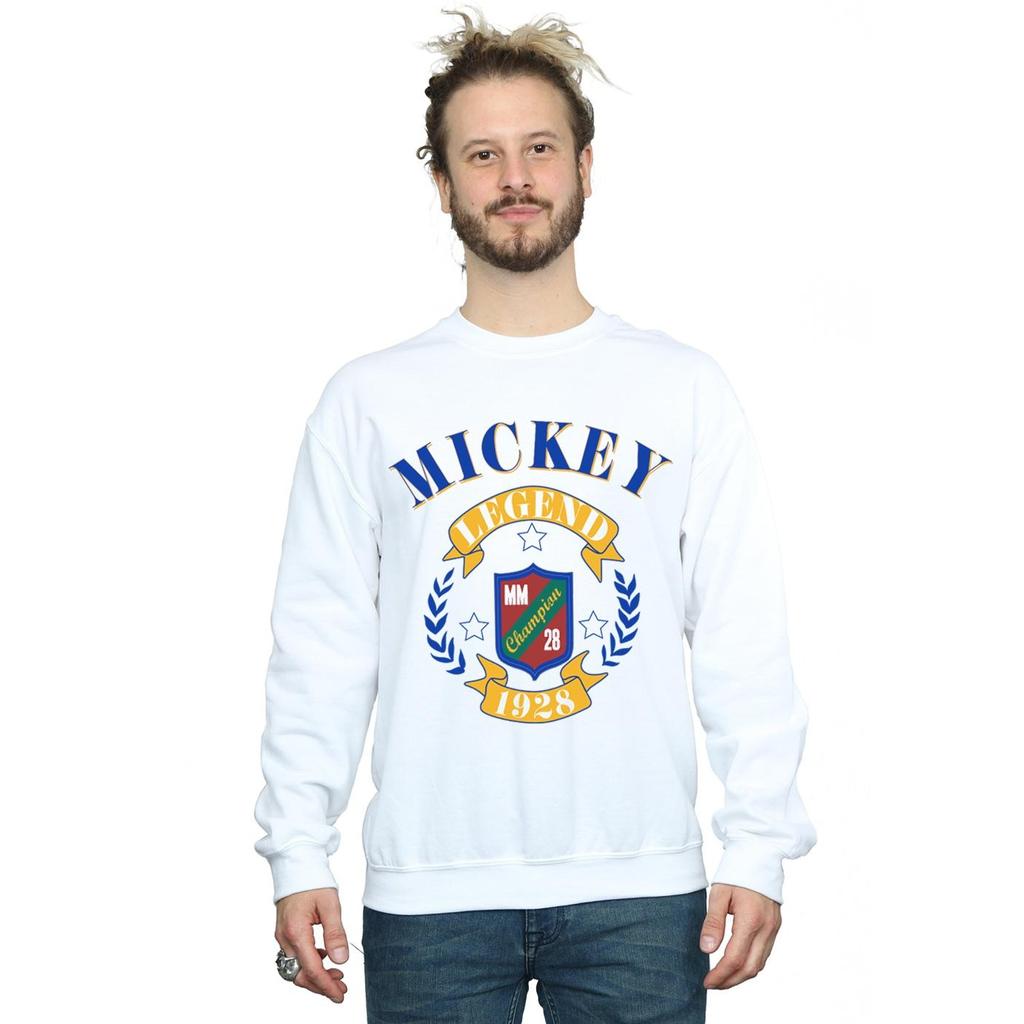 Disney Mens Mickey Mouse Legend Sweatshirt