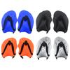 1 Pair Swimming Training Hand Paddles with Adjustable Straps Swim Hand Fin Flipper Hand Webbed Gloves for Adults Kids