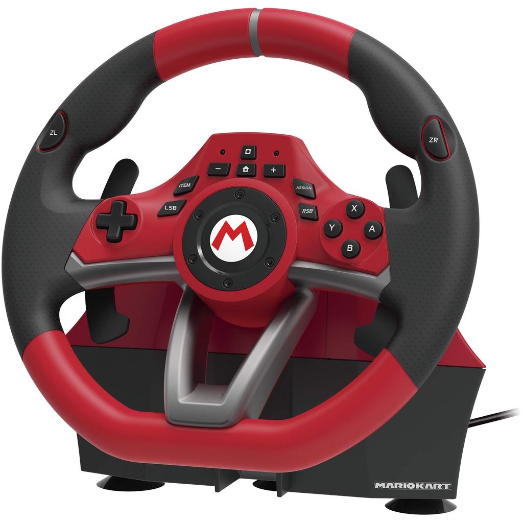 Лицензированный Mario Kart Racing Wheel DX для Nintendo Switch Switch [продукт Nintendo] [совместимый с Nintendo]